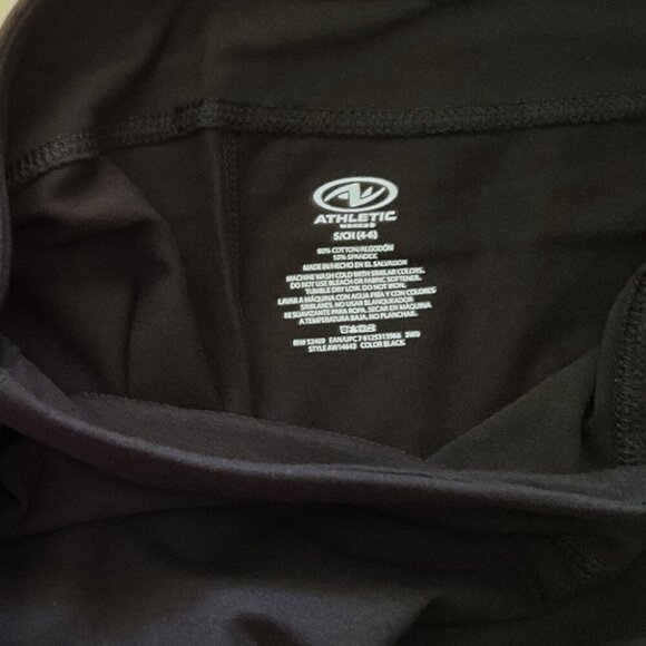 ACIVE DRIWORKS CAPRI LEGGINGS YOGA WORKOUT GYM CASUAL BLACK SMALL - Picture 10 of 11